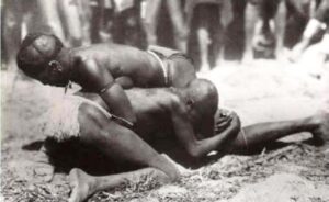 Jola wrestling Gambia