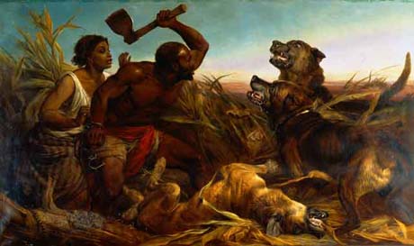 The hunted Slave