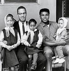 Malcolm X and Muhammad Ali
