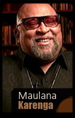 Maulana Karenga Founder of Kwanzaa